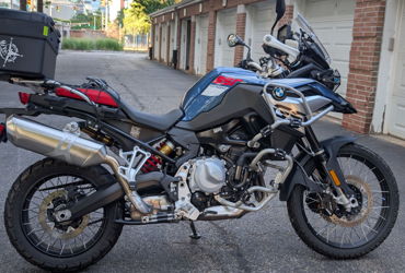 2023 BMW F 850 GS motorcycle for rent near Jersey City, NJ