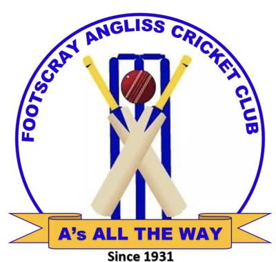 Footscray Angliss Cricket Club Cricket Club Logo