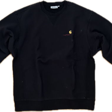Carharrt WIP: AMERICAN SCRIPT - Sweatshirt - Black