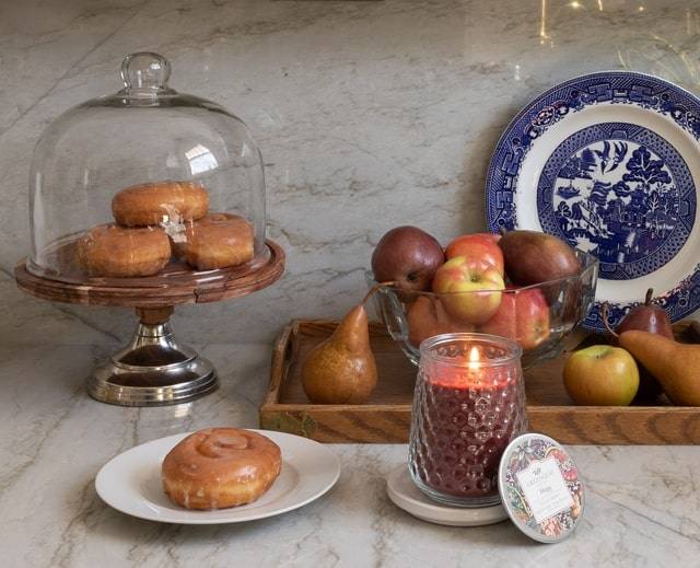 Raz Imports Wooden Sleigh With Winter Natural Arrangement and Pinecone Christmas Home Decor