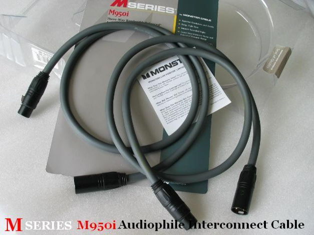 Monster cable M Series M950i XLR Balanced interconnect ...