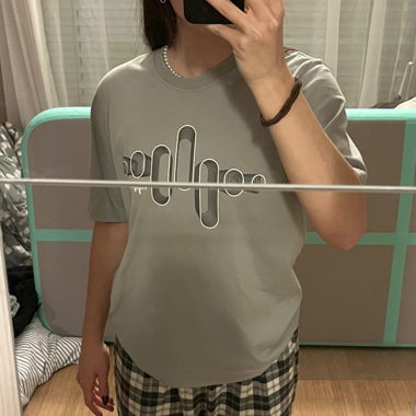 adidas tshirt grey