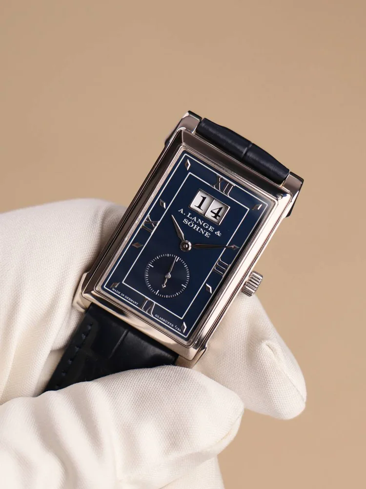 A. Lange & Söhne Cabaret White Gold 107.027 Blue Dial