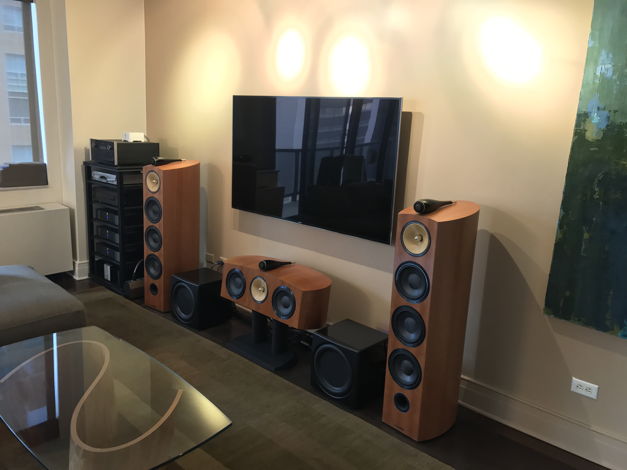 Complete B&W, McIntosh and SimAudio Home Theater System...