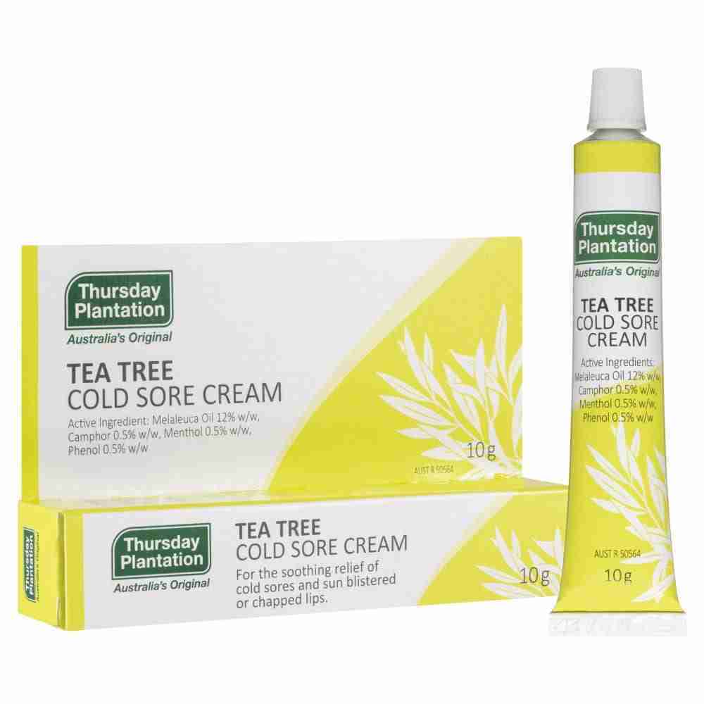Thursday Plantation Tea Tree Cold Sore Cream 10g - Image 7