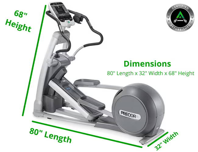 Efx 546 Efx In Gym Precor EFX 546i Elliptical (Refurbished) – Ace
