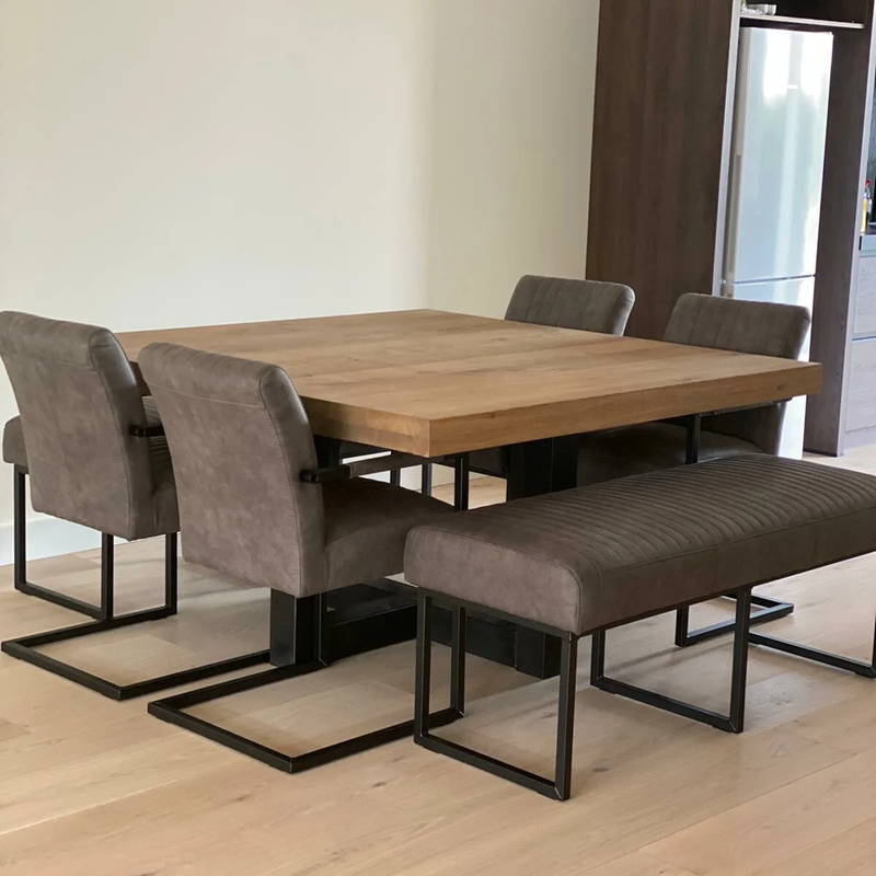 Tafels op maat, klantproject Houtenmeubelshop
