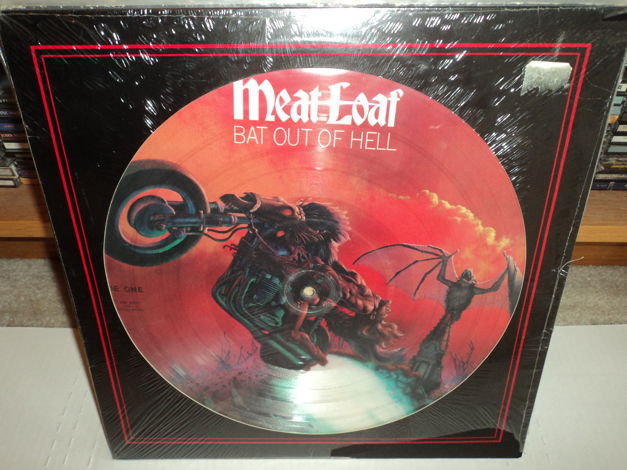 Meat Loaf Picture Disc - Bat Out of Hell Sealed LP Rare