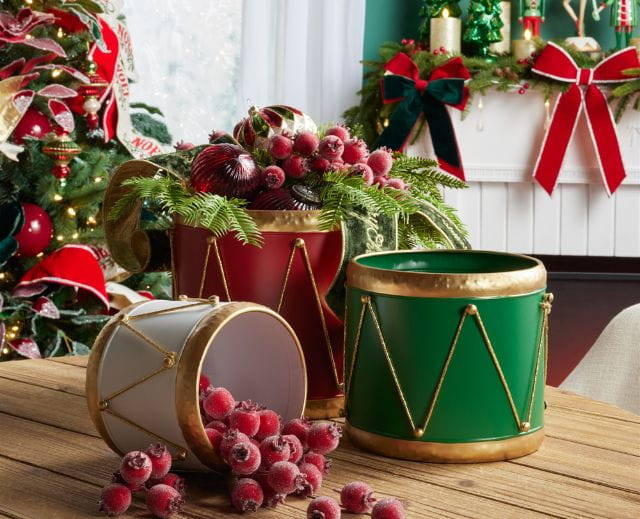 Mudpie Christmas Home Decor Cookie Ceramic Serving Tray