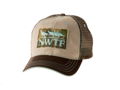Cream brown cap with a mesh back in Bottomlands