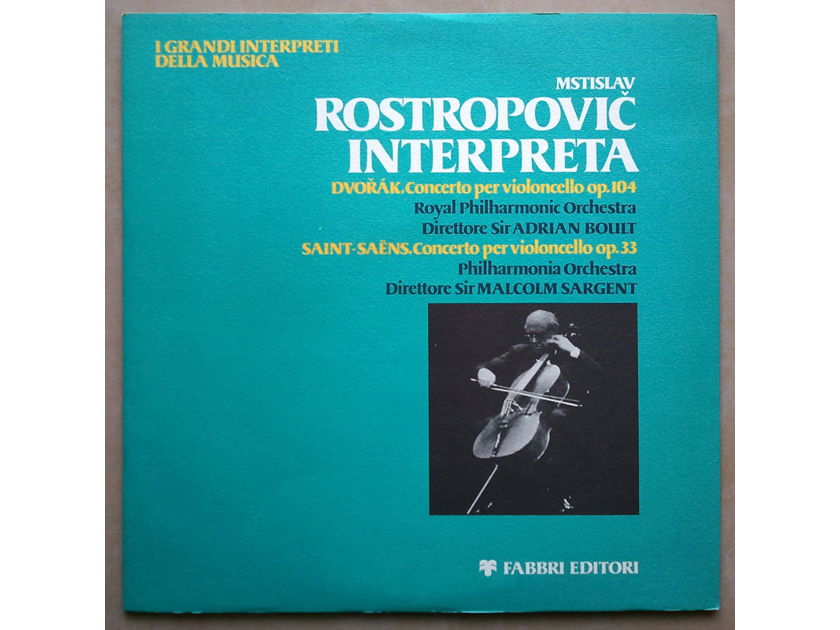 Rostropovich/Sargent/Dvorak - & Saint-Saens Cello Concertos