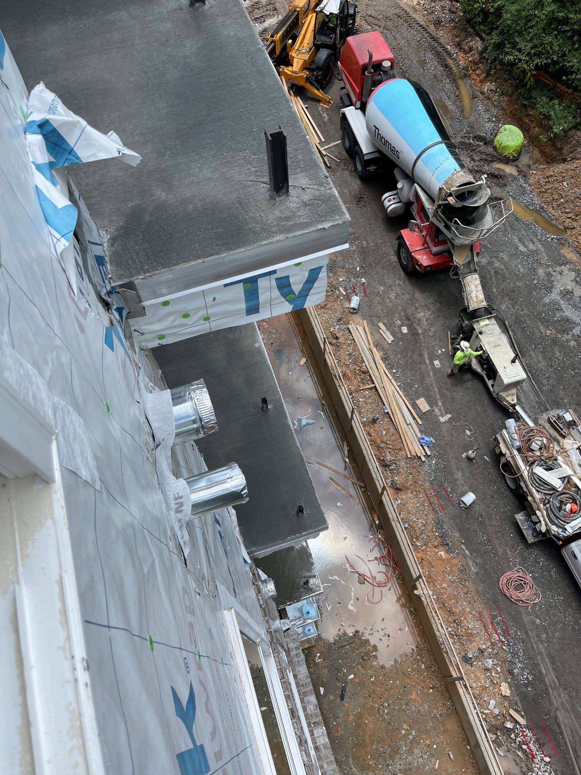 Wet Area Elevated Concrete