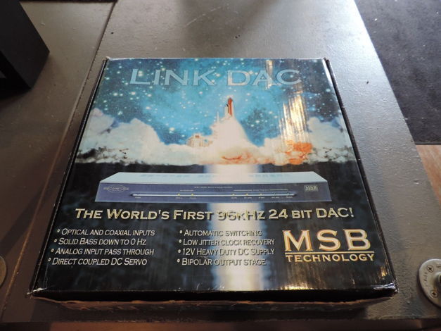 MSB Technology Link DAC with Stan Warren Upgraded Exter...
