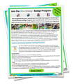image of flyer for badge program
