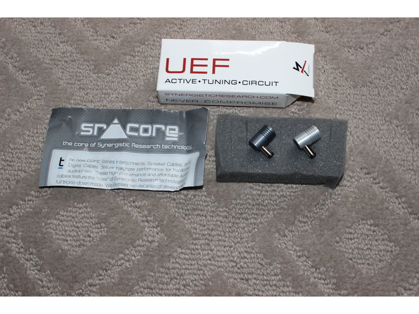 Synergistic Research UEF  Tuning Bullets right angle