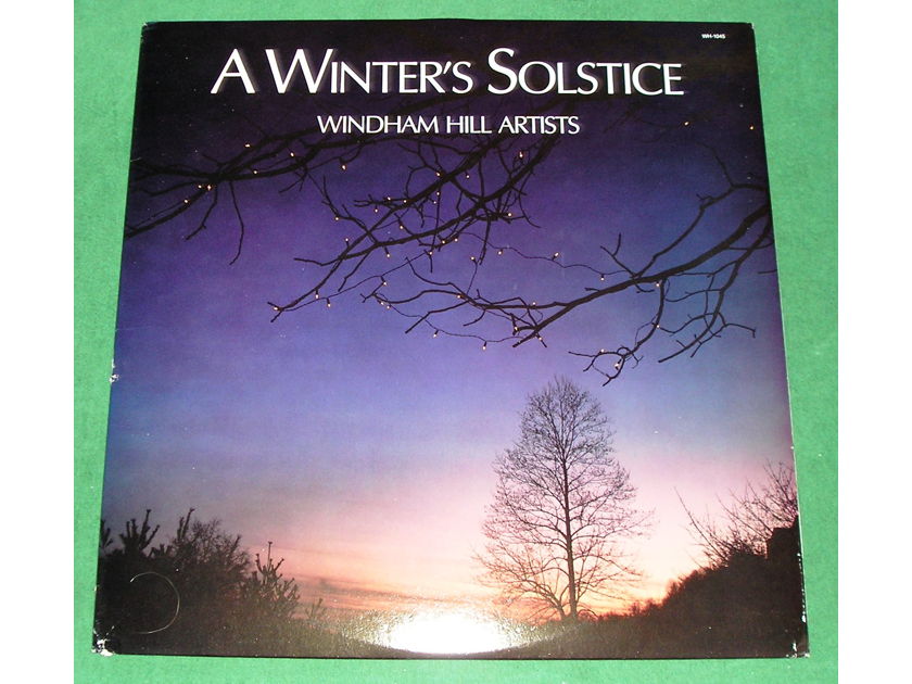 WINDHAM HILL  "A WINTER'S SOLSTICE - 1985 1st PRESS - Bernie Grundman Master ***NM 9/10***