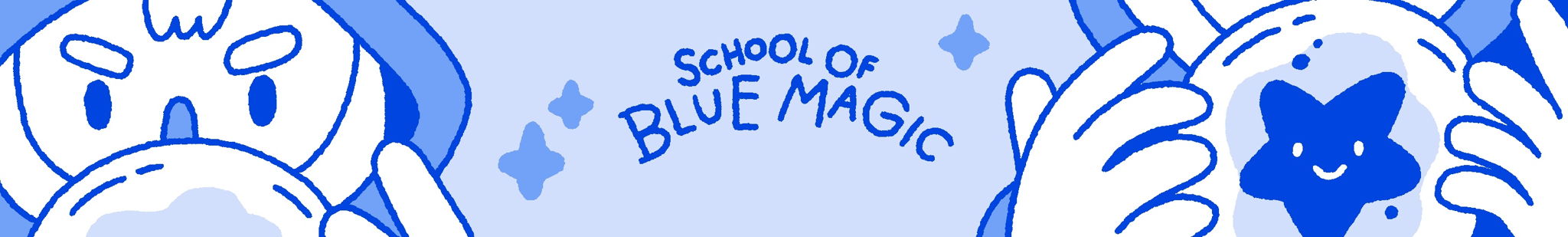 background for School Of Blue Magic