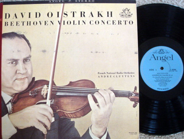 EMI Angel Blue / OISTRAKH, - Beethoven Violin Concerto,...