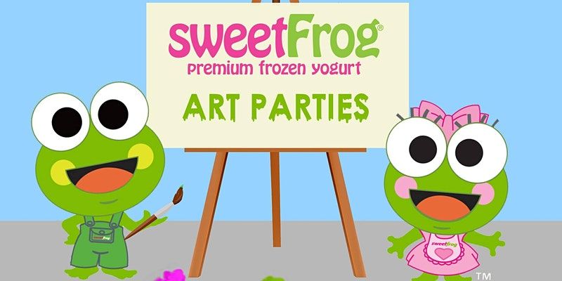 March's Paint Party at sweetFrog Rosedale promotional image