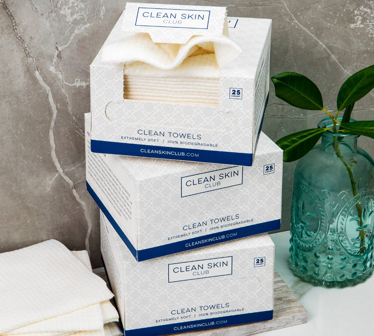 Clean Towels 25 Count Clean Skin Club clean-towels-25-count-clean-skin-club