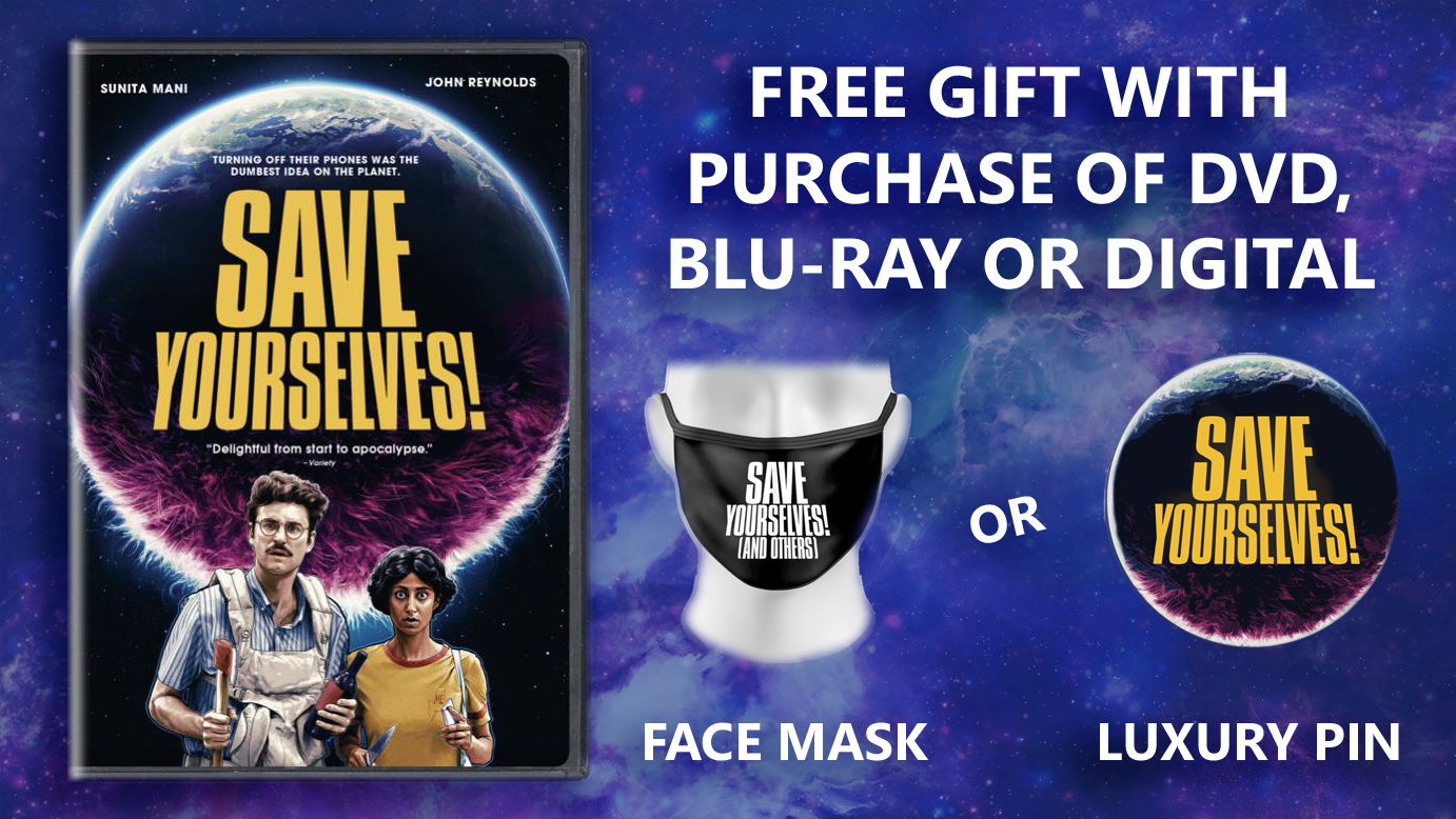 Free gift with purchase of DVD, Blue-Ray, or Digital