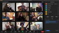 An image showing a virtual Zoom meeting of music teachers from South Windsor School of Music. 