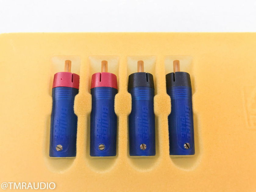 Eichmann Bullet Plug RCA Plugs Set of 4; ETI Research (13200)