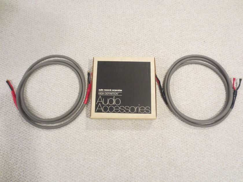 Audio Research Litzline Speaker Cables 4 meter pair