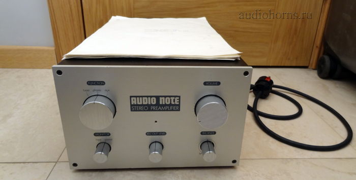 Audio Note Japan  M7 Preamp Phono Solid State KONDO Ver...