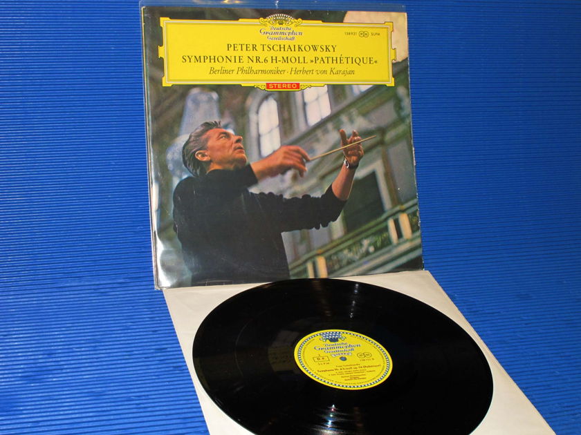 TCHAIKOVSKY / Von Karajan  - "SYMPHONIE 6 'PATHETIQUE' " -  DGG 'Large Tulip' 1964 German 1st Pressing
