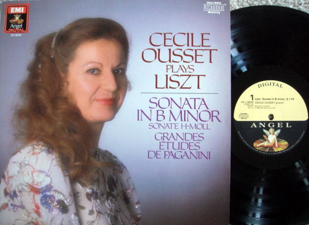 EMI Angel Digital / OUSSET, - Liszt Piano Sonata in B M...
