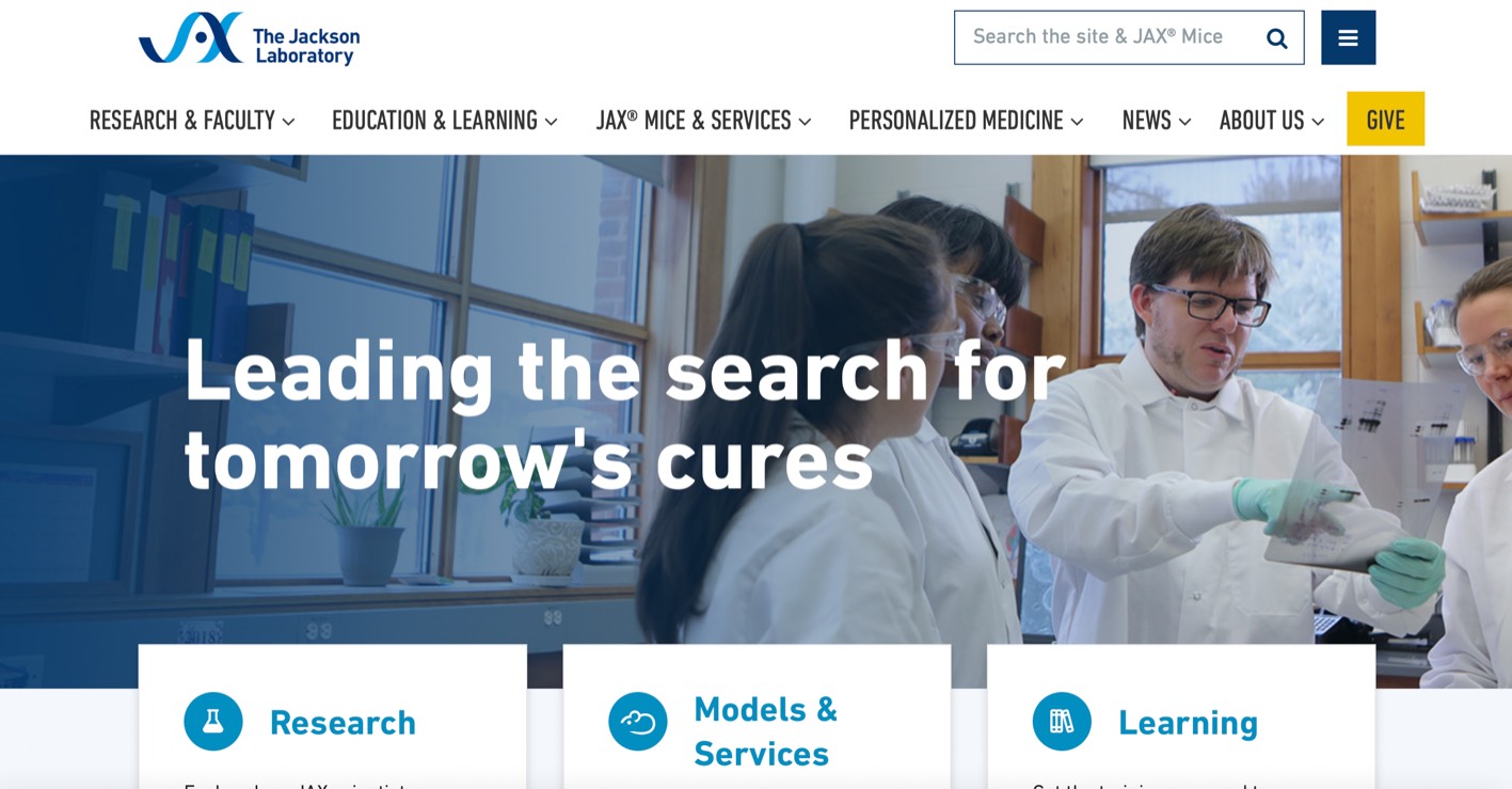 The Jackson Laboratory product / service