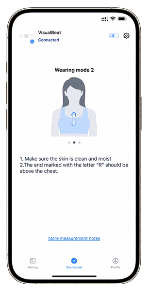 Review and share heart rate records