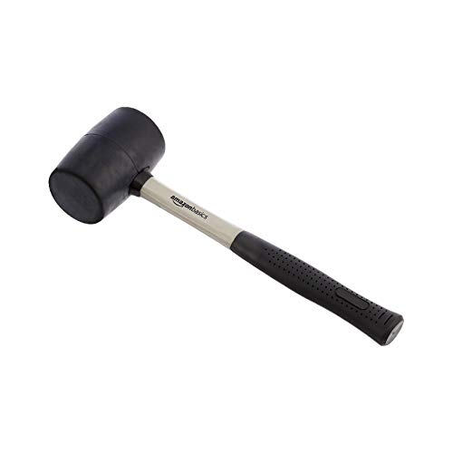 AmazonBasics Rubber Mallet vs Vaughan RM24 14Inch Professional Rubber