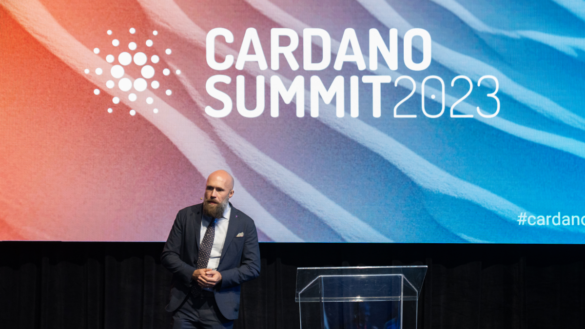 Frederik Gregaard opening speech at the Cardano Summit 2023