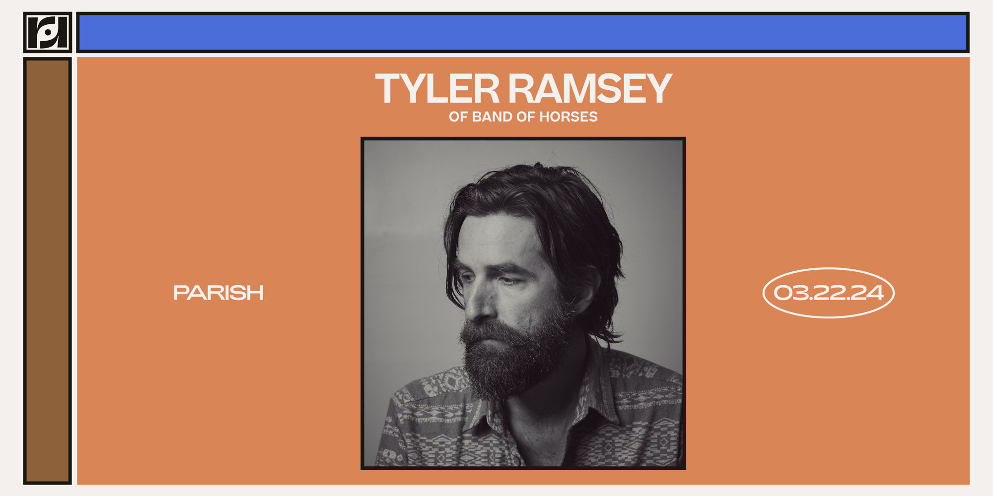 Resound Presents: Tyler Ramsey at Parish on 3/22 promotional image