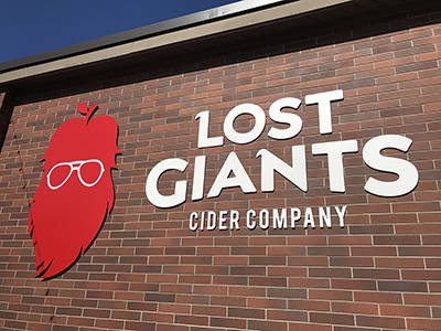 Lost Giants Cider Co facade