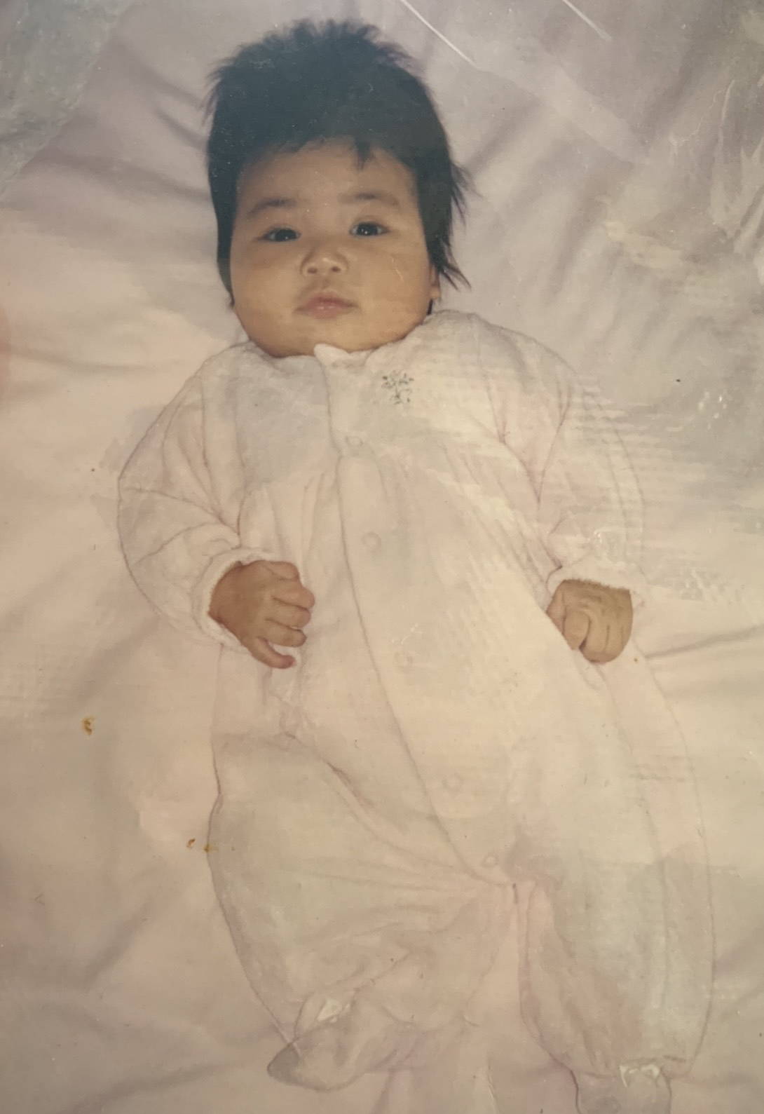 Dena Igusti as a baby