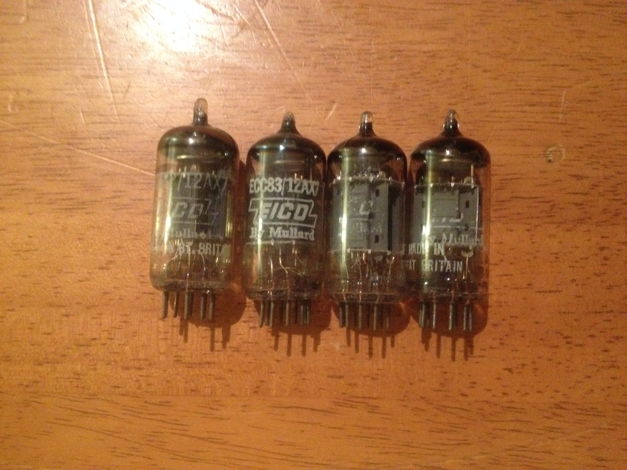 Mullard Blackburn I61 12ax7 / ecc83 strong matched tube...