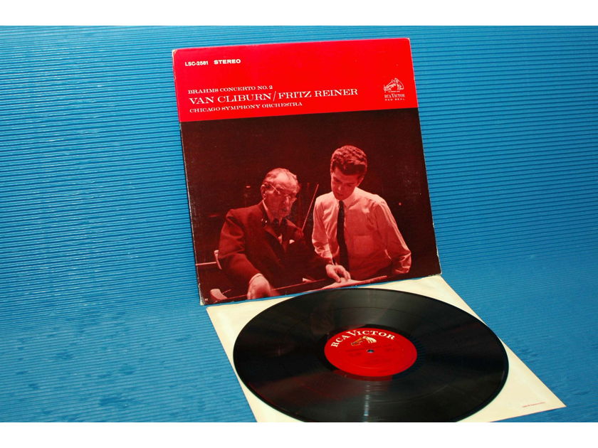 BRAHMS/Reiner/Cliburn -  - "Piano Concerto No.2" -  RCA 'White Dog' 1964