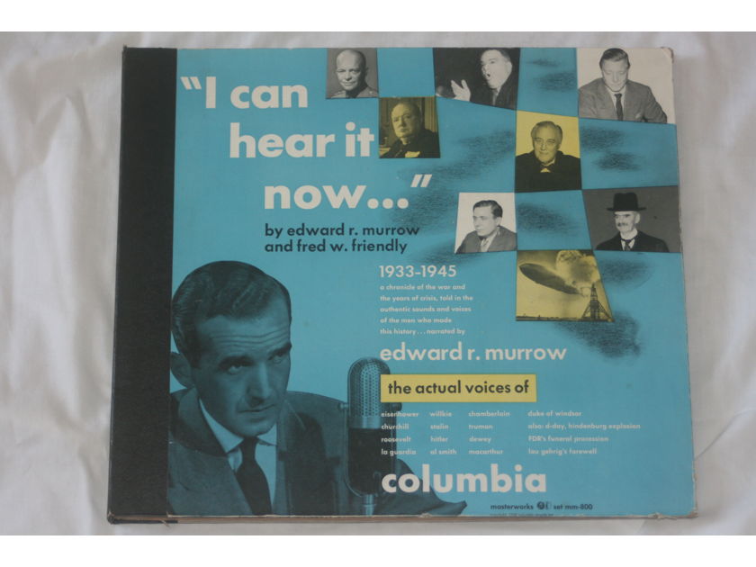Edward R. Murrow & Fred W. Friendly - "I Can Hear It Now..." Masterworks Set MM-800