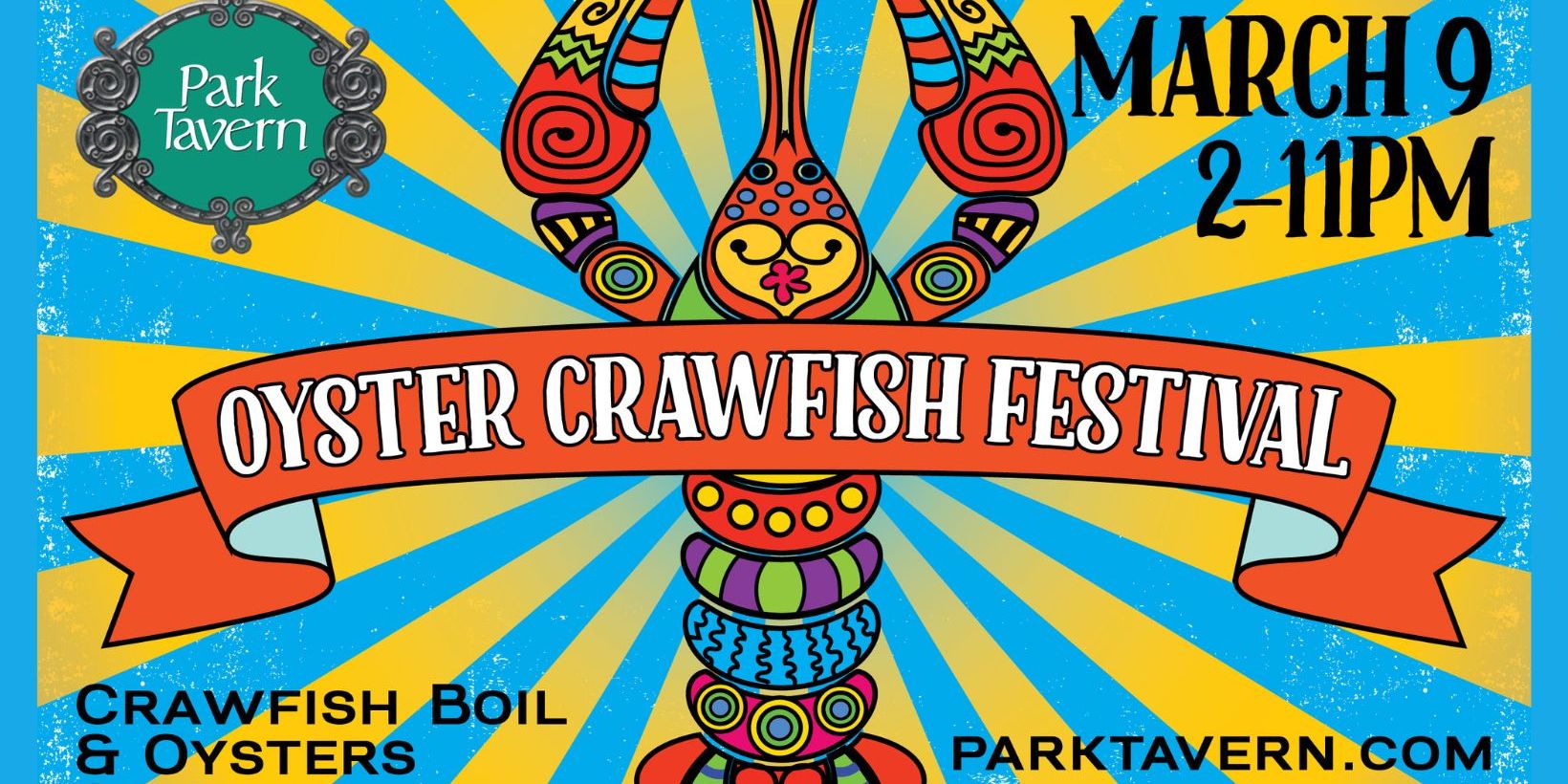 Oyster Crawfish Festival at Park Tavern With The Band Hotel Fiction promotional image