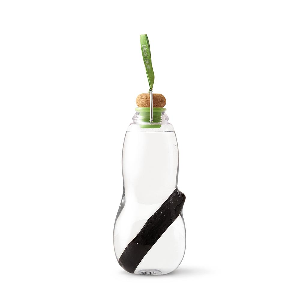 Plastic free alternative reusable filtered water bottle from Sustainable brand Black + blum