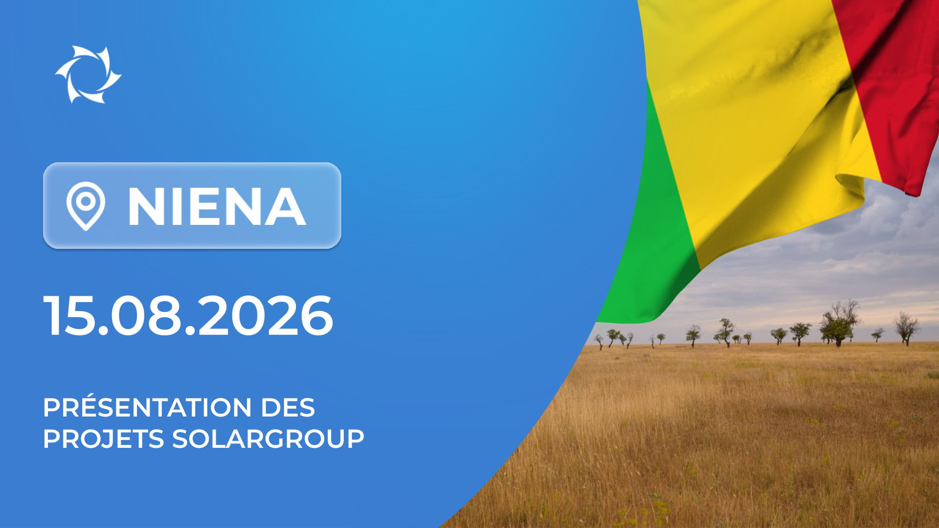 Présentation des projets SOLARGROUP à Nièna au Mali