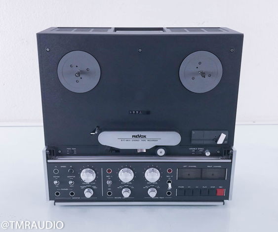 Revox B 77 Mk II Vintage Reel To Reel Tape Recorder Fac...