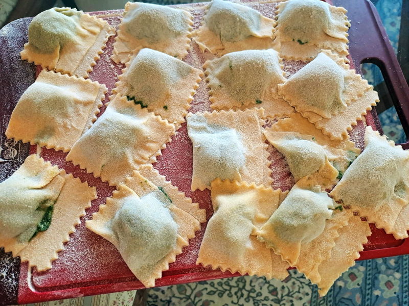 Cooking classes Paciano: Discover tradition with ravioli and trifle