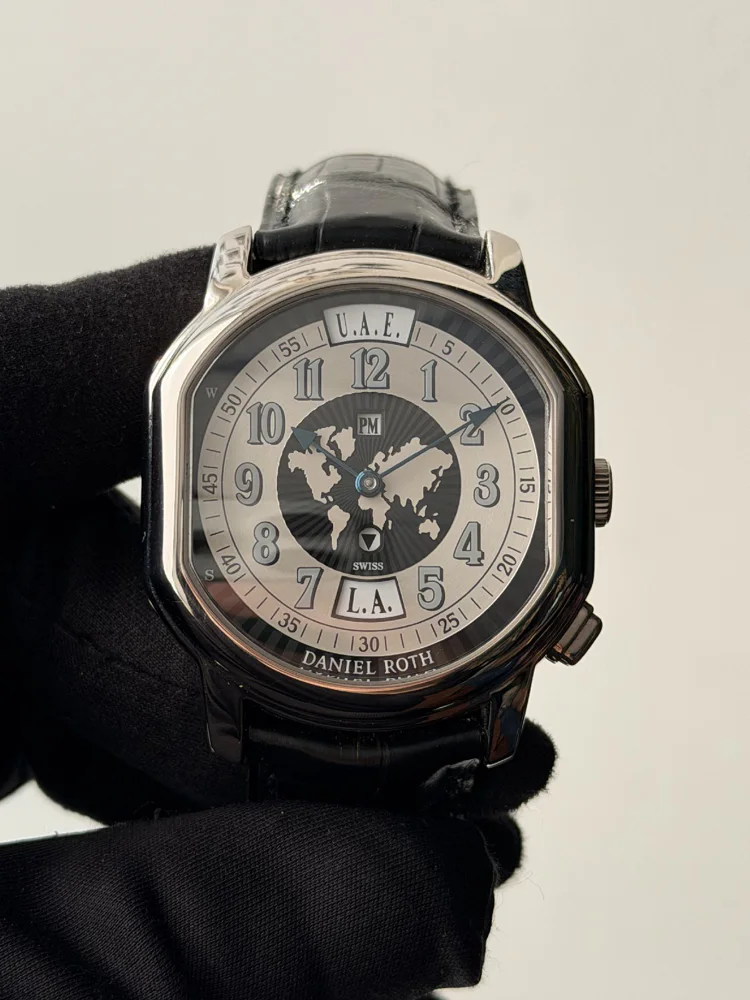 Metropolitan World Time White Gold