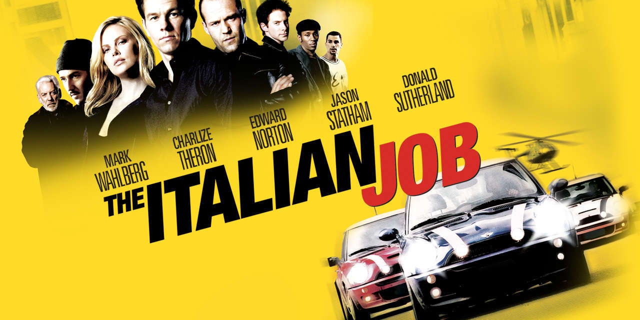 Dinner and a movie: The Italian Job promotional image