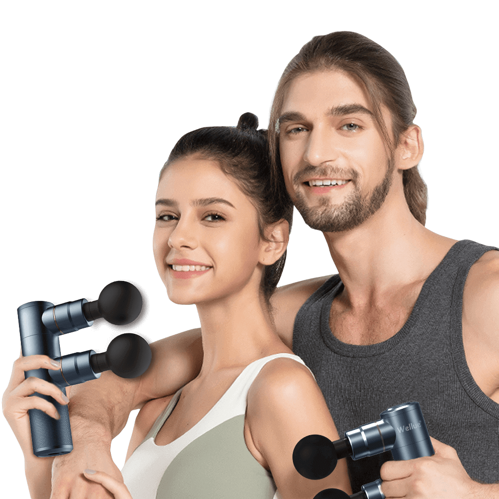 Masaage Gun. Handheld Deep Tissue Massager. Double-Head Massage Gun. Professional Deep Tissue Massage Gun for Pain Relief. Effectively Relief Muscle Soreness. Portable Body Muscle Massager. Massage Gun for Athletes. Portable Body Muscle Massager.