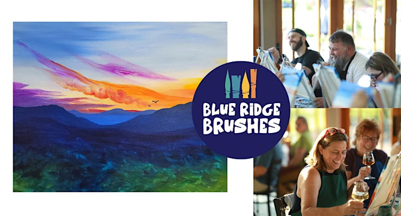 Paint + Sip: Blue Mountain View